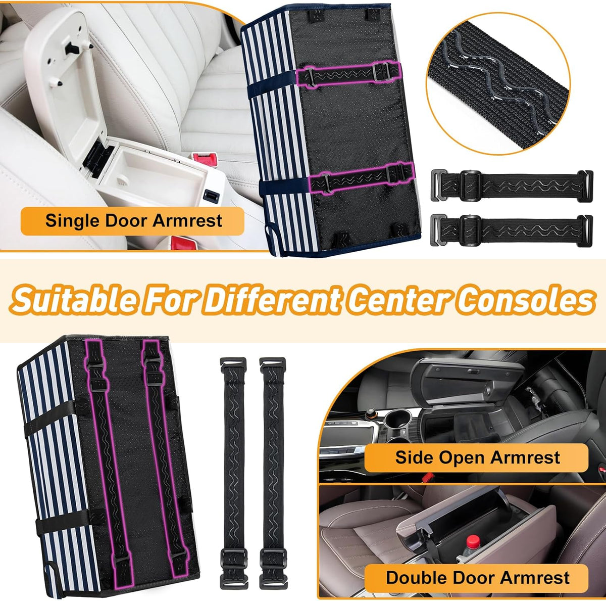 Portable Dog Car Seat for Small Dogs - Adjustable Safety