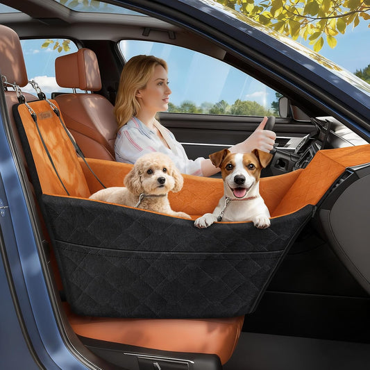 Elevated Dog Car Seat, Dog Booster Car Seats for Small &