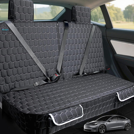 Dog Car Seat Covers for Tesla Model 3, Back Seat Cover for