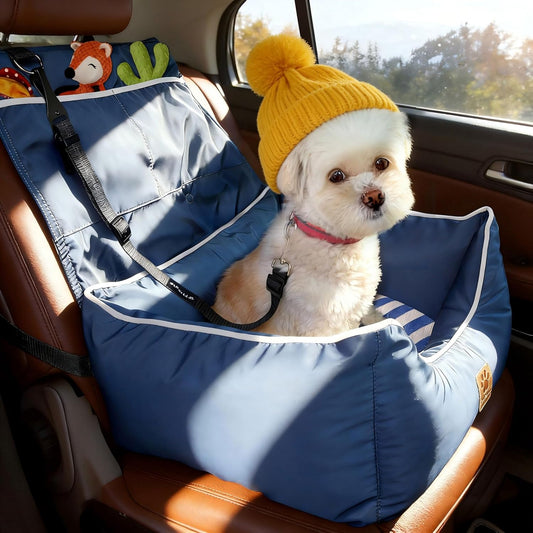 Premium Small Dog Car Seat - Waterproof Car Seats for