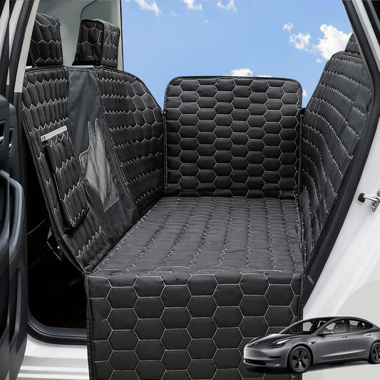Dog Seat Covers for Tesla Model Y,Dog Hammock for Tesla