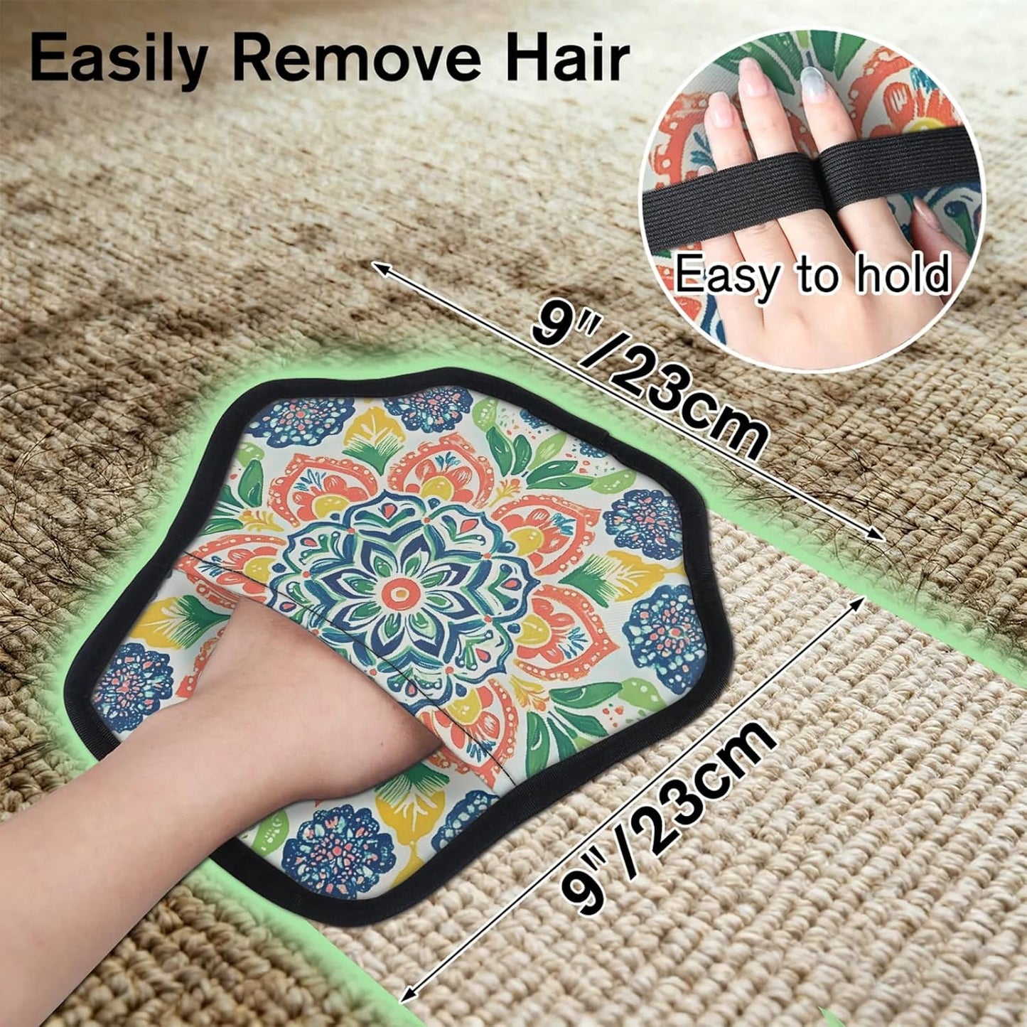 Pet Hair Removal Glove for Dogs Cats Reusable Washable Set