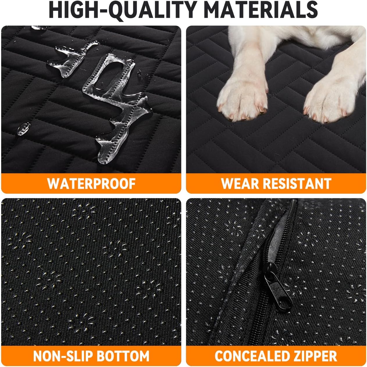 Dog Mat for Back Seat Extender for Dogs,Dog Bed for