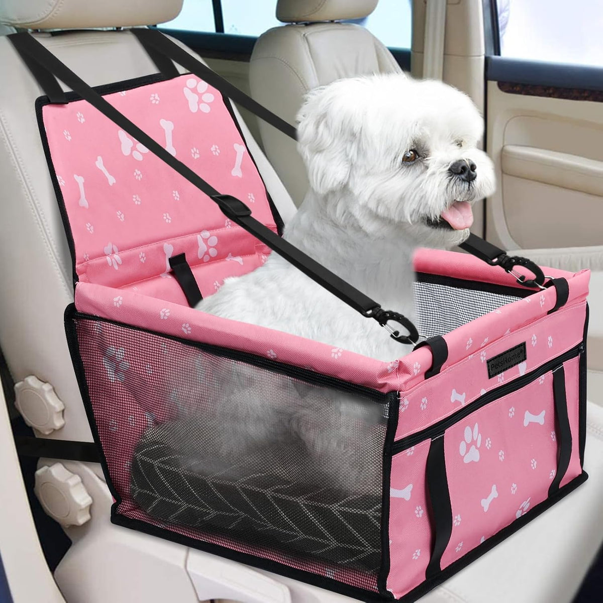 Dog Car Seat Foldable Dog Car Booster Seat Waterproof