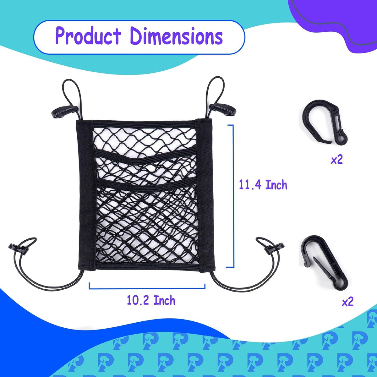 Dog Car Net Barrier Pet Barrier with Auto Safety Mesh