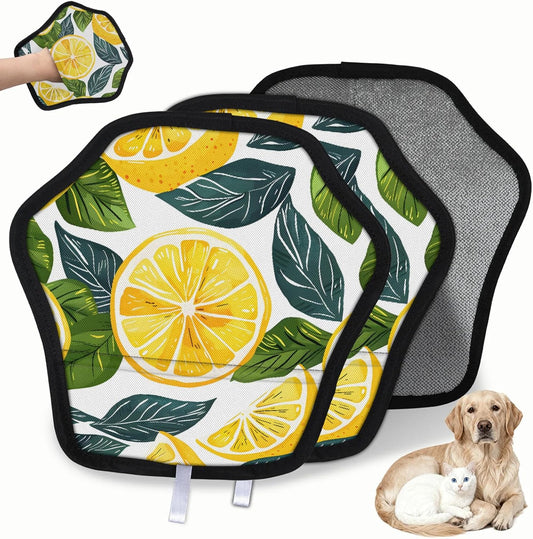 Pet Hair Removal Glove for Dogs Cats Reusable Washable Set