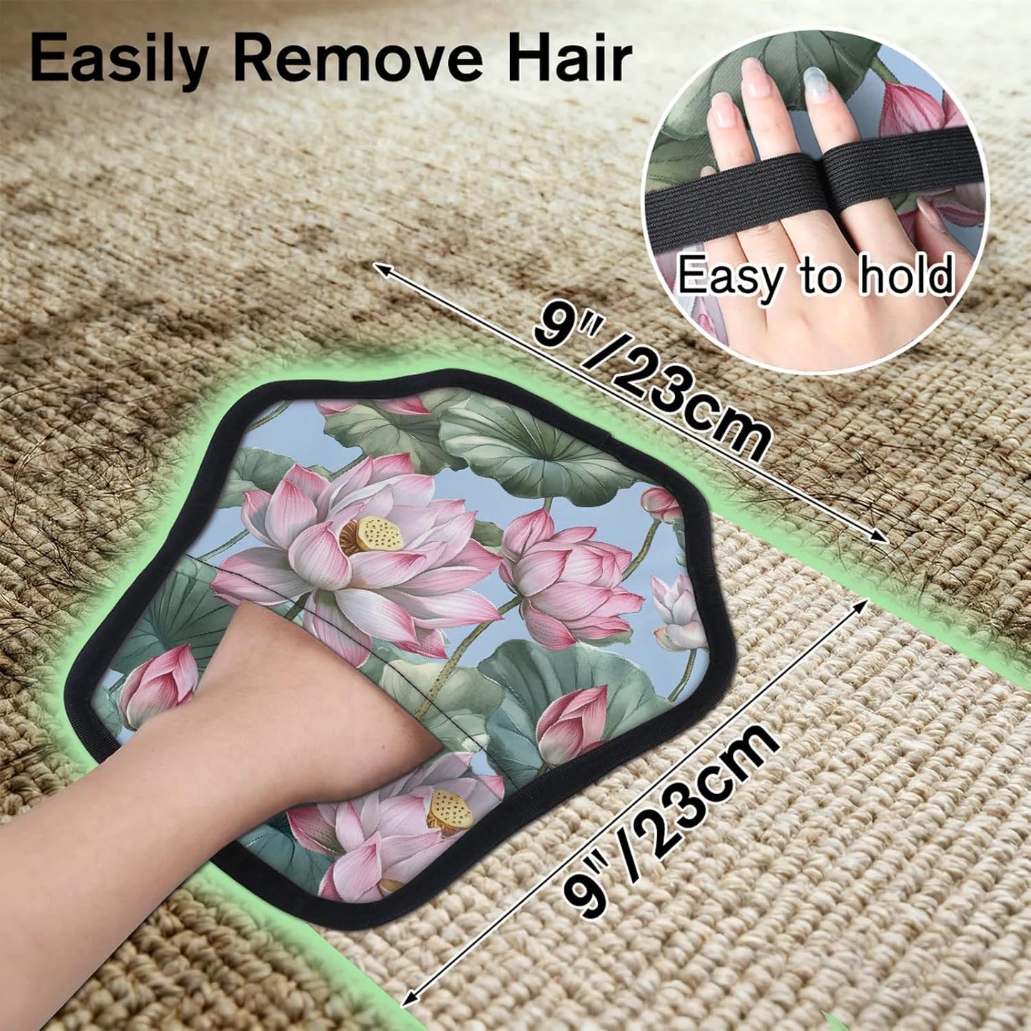 Pet Hair Removal Glove for Dogs Cats Reusable Washable Set