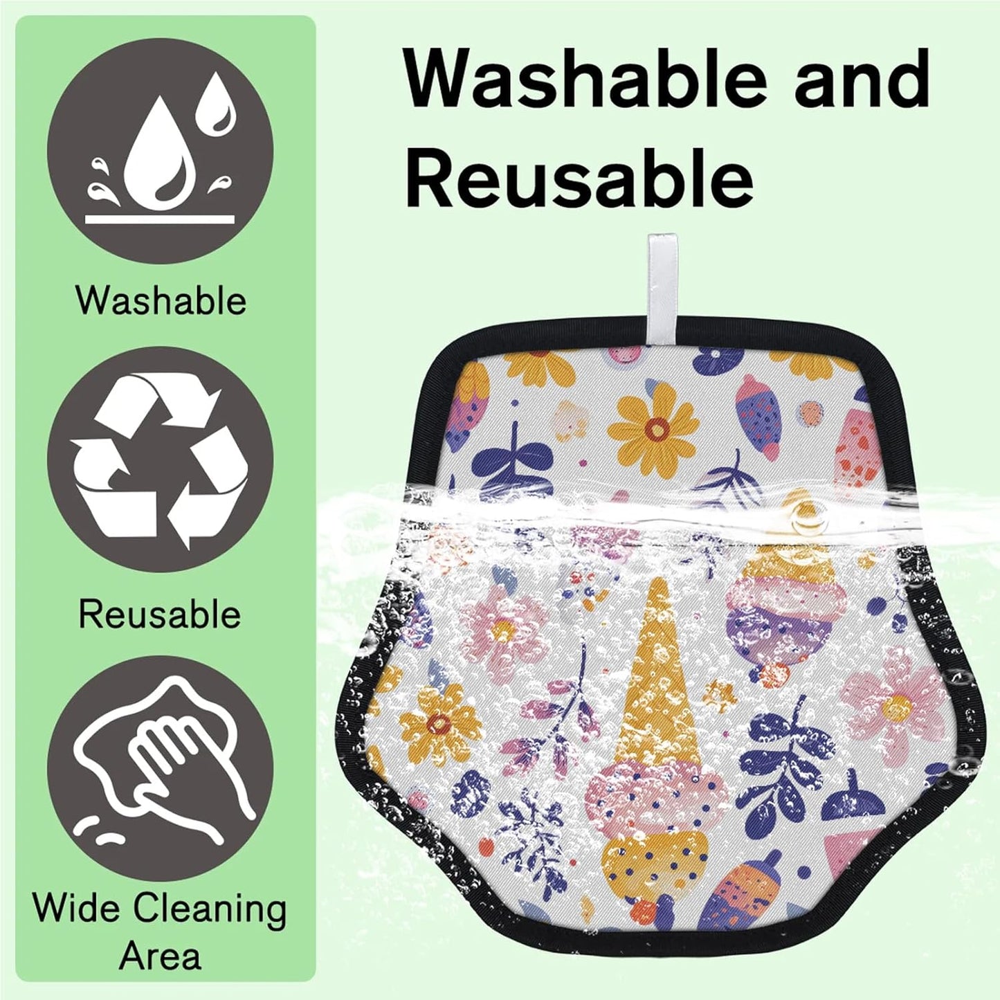 Pet Hair Removal Glove for Dogs Cats Reusable Washable Set