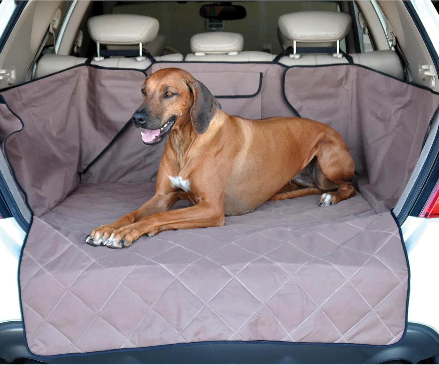 Quilted Cargo Cover Tan Standard/Mid-Size Vehicle 54 Inches