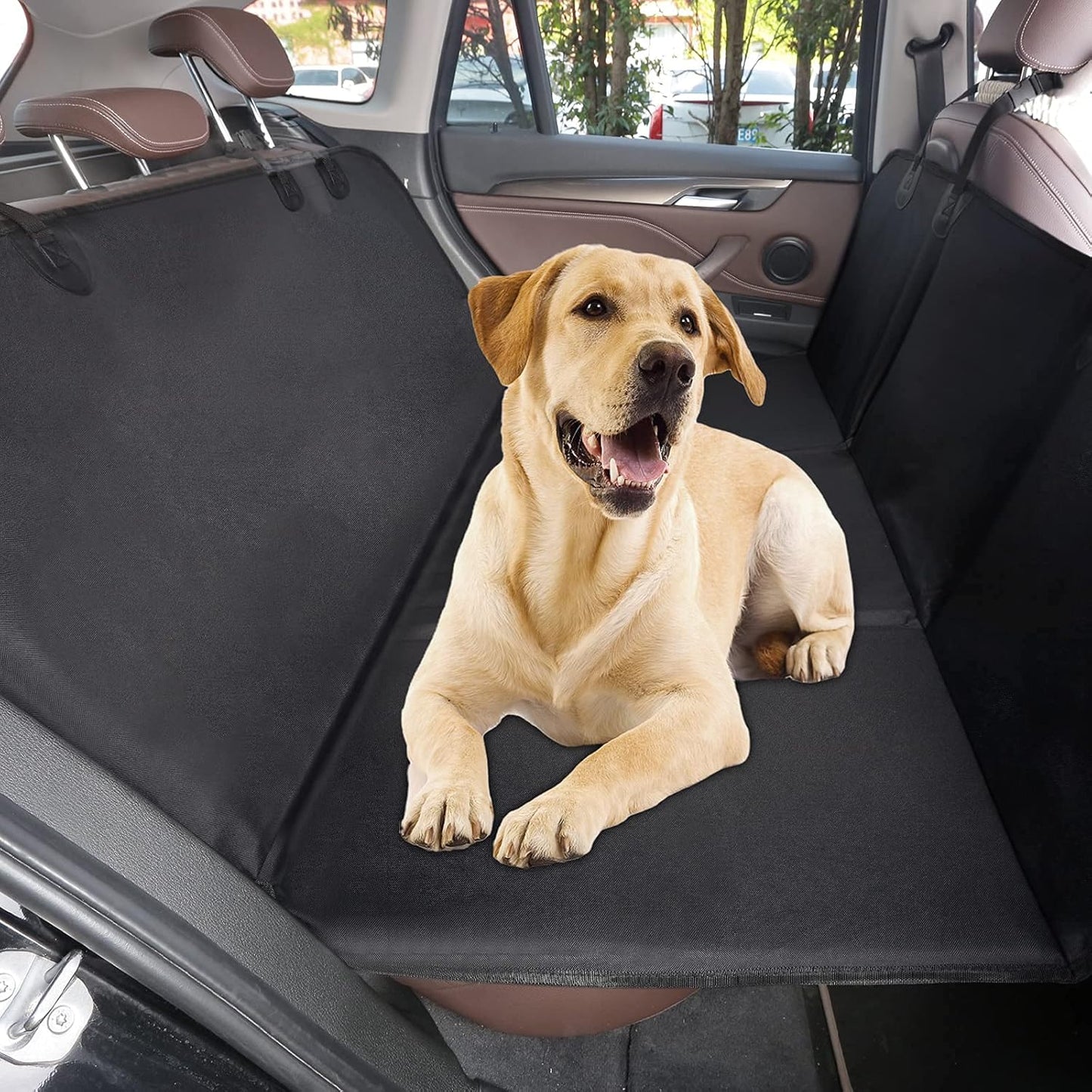 Back Seat Extender for Dogs, Seat Bridge for Dogs, Padded