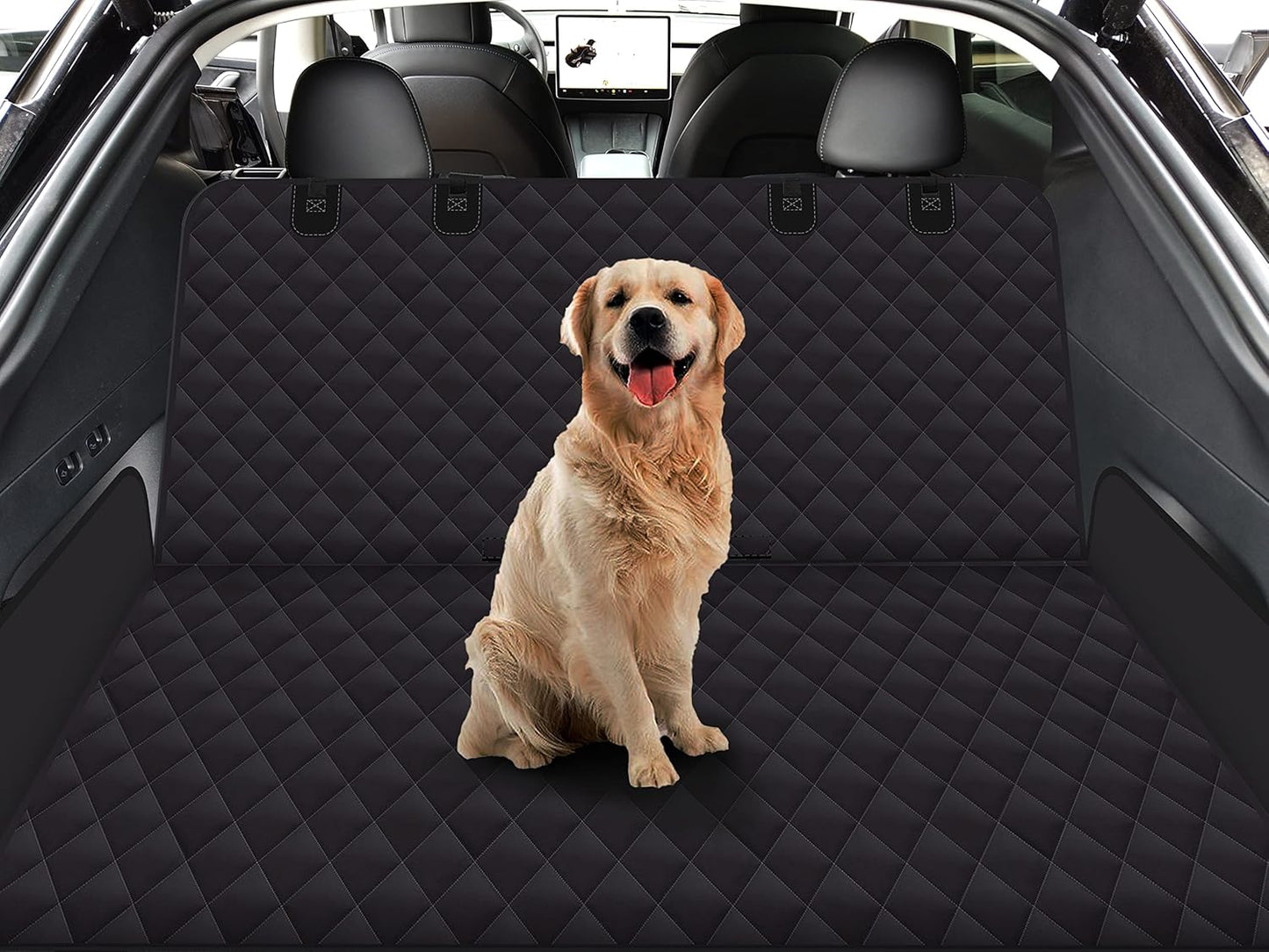 Dog Back Seat Cover Protector for Cars SUV and Trucks with
