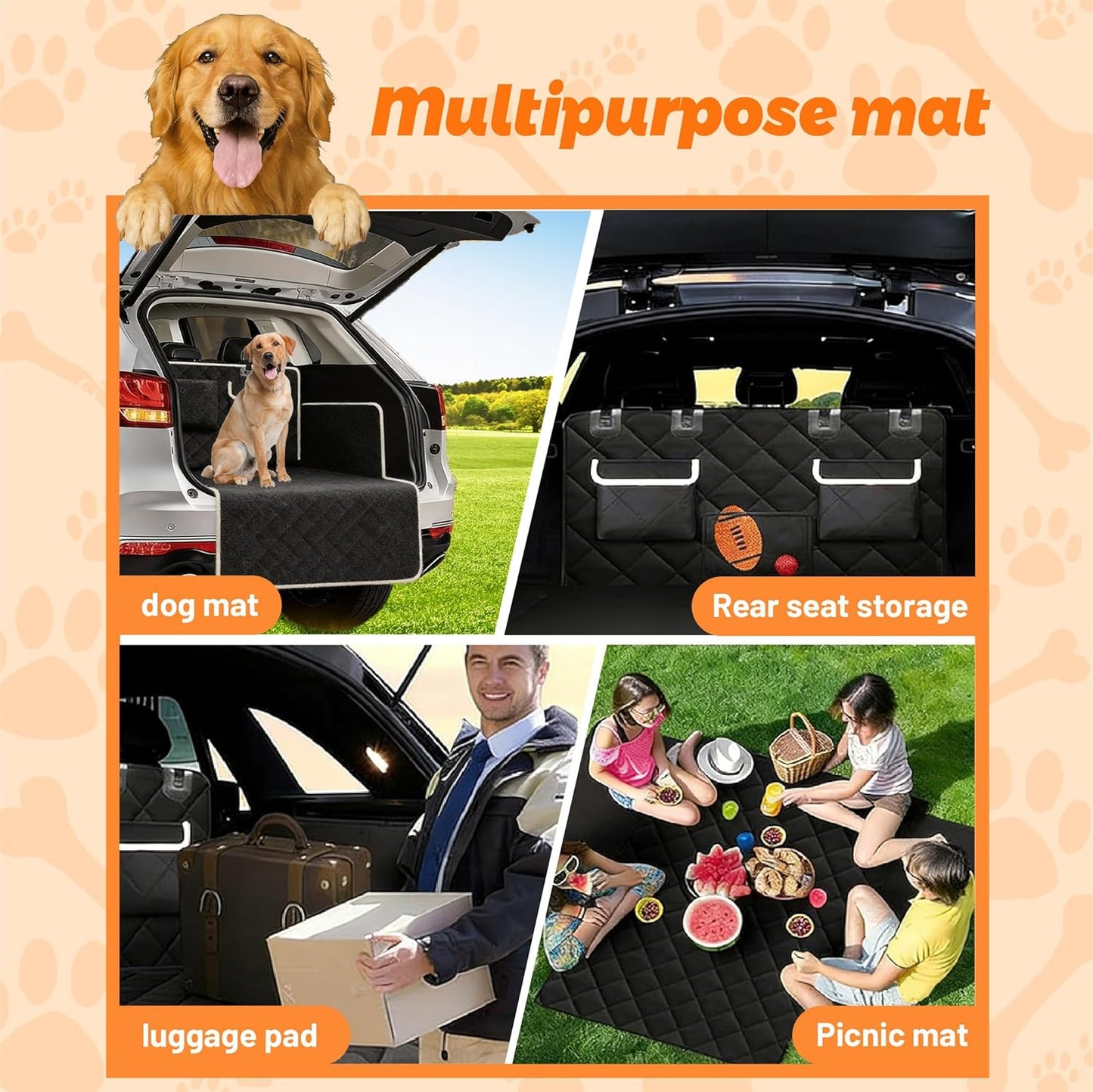 Cargo Liner for Dogs for Mazda Speed 3 2008-2013