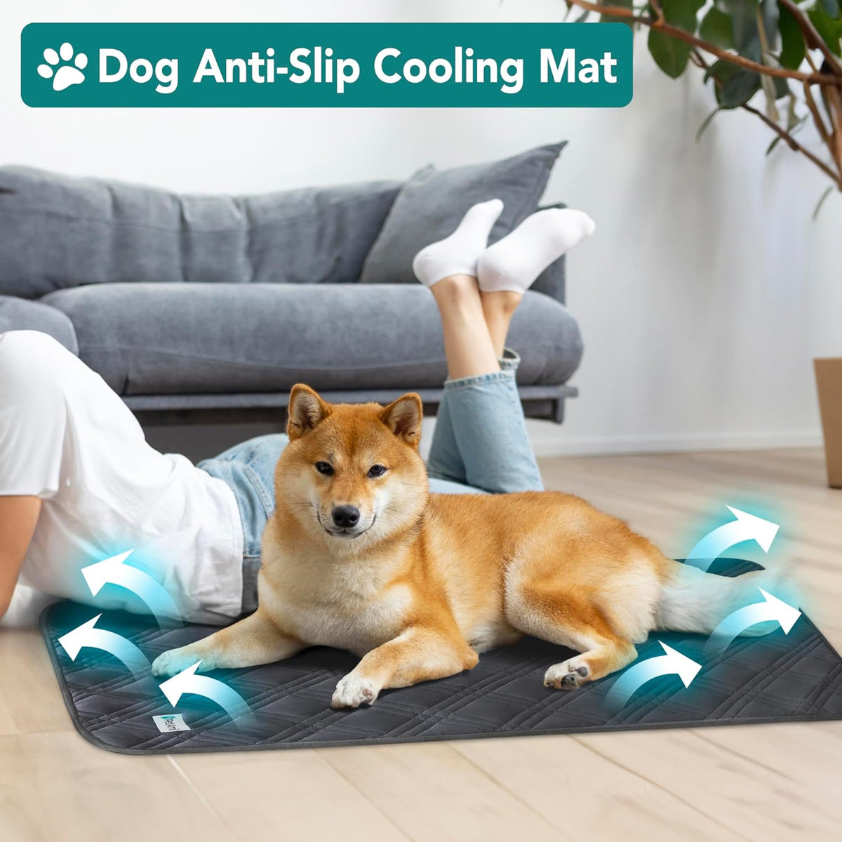 Waterproof Cooling Mat for Dog, Premium Pet Cooling Blanket