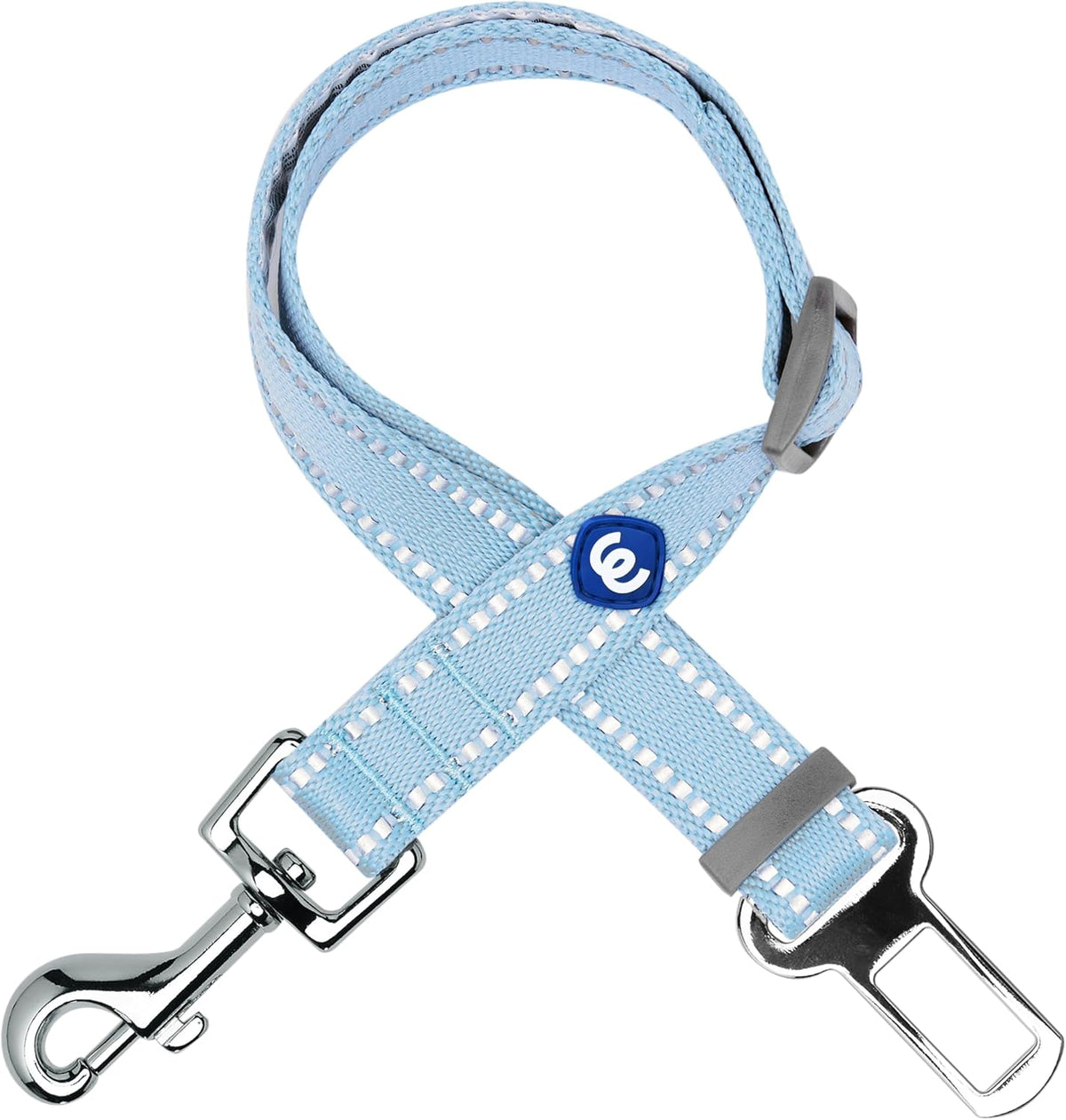 Essentials Pastel Color Reflective Dog Seat Belt Tether