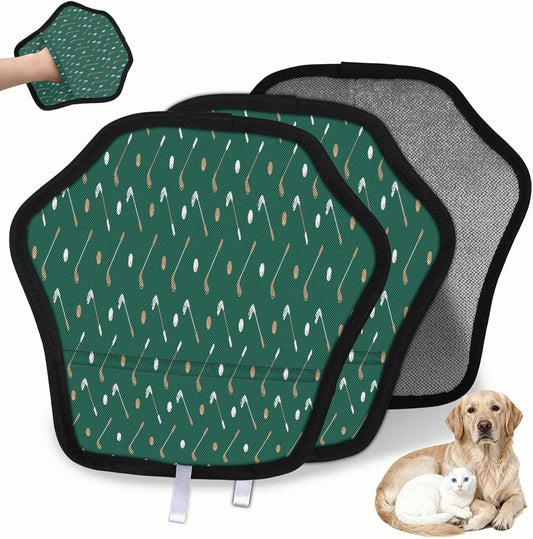 Pet Hair Removal Glove for Dogs Cats Reusable Washable Set