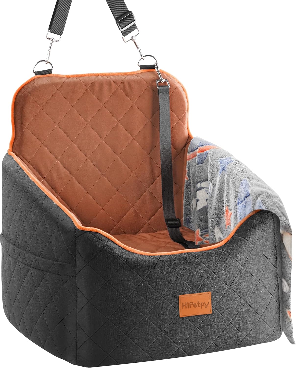 Dog Car Seat for Small Dog with Washable Mat, Memory Foam