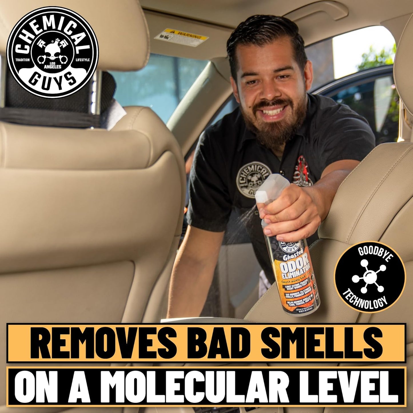 SPI23216 Ghosted Complete Interior Vehicle Odor Eliminator