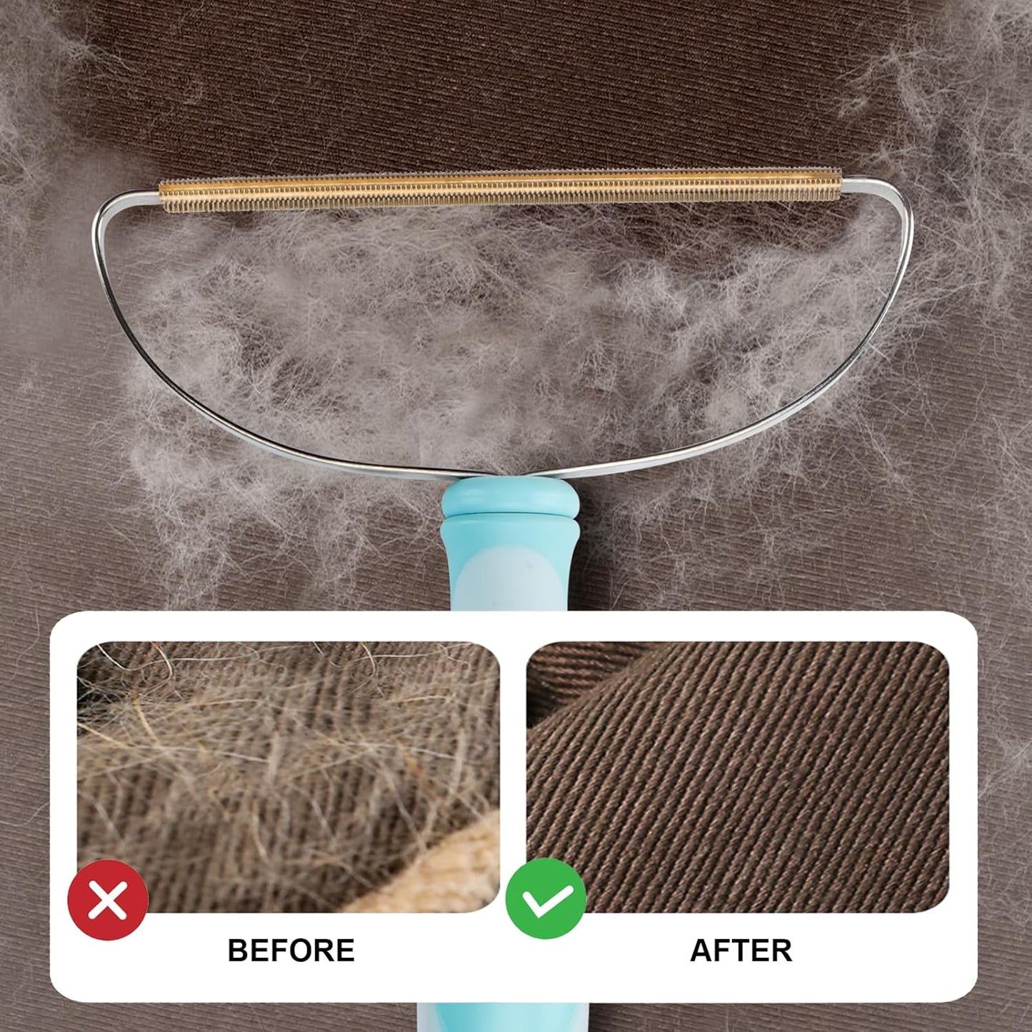 Pet Hair Removal Tool, Dog Cat Deep Cleaning Fur Removers
