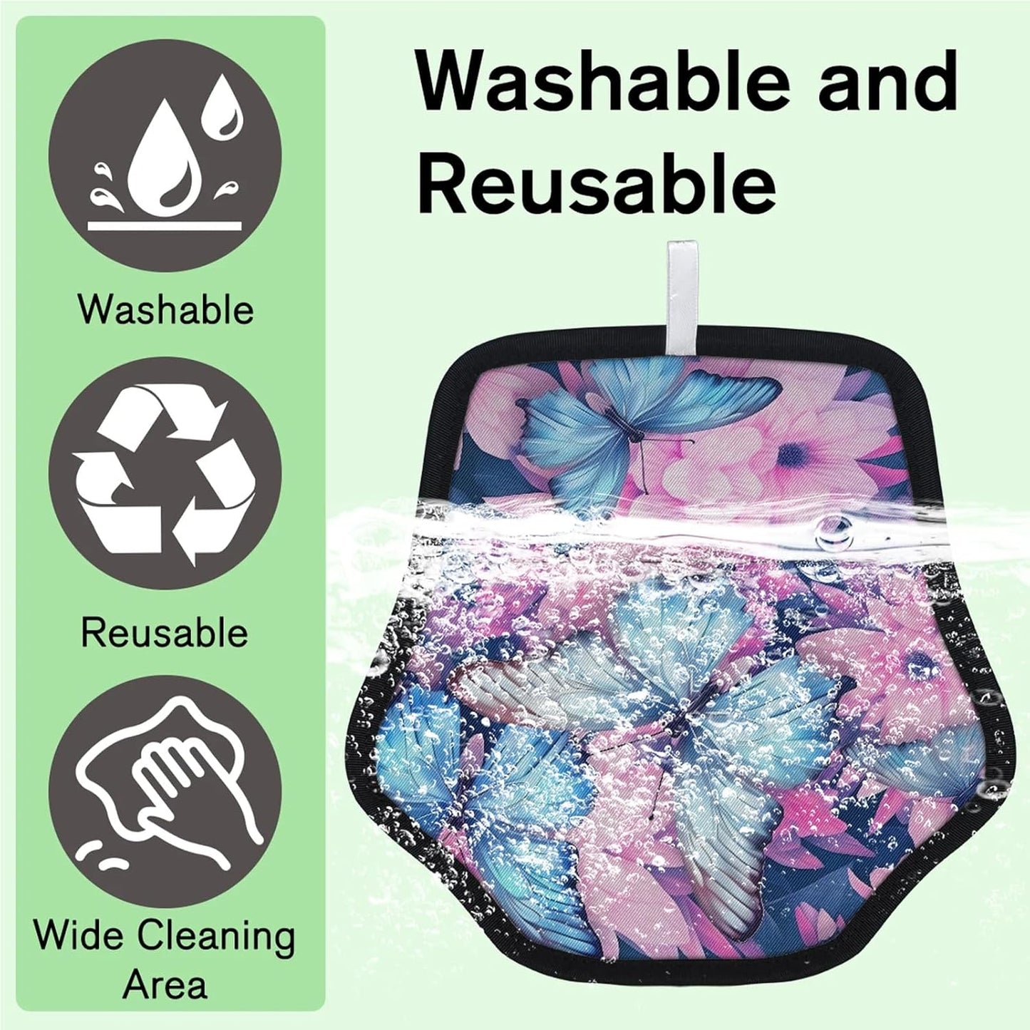 Pet Hair Removal Glove for Dogs Cats Reusable Washable Set