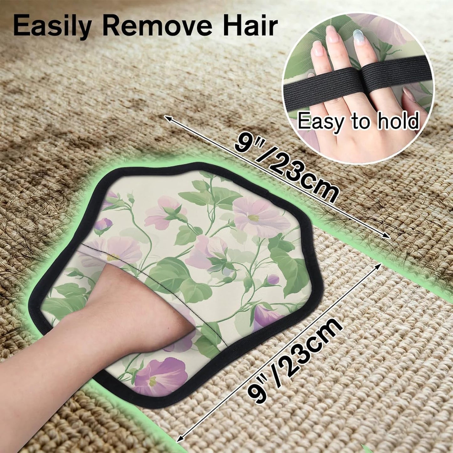 Pet Hair Removal Glove for Dogs Cats Reusable Washable Set