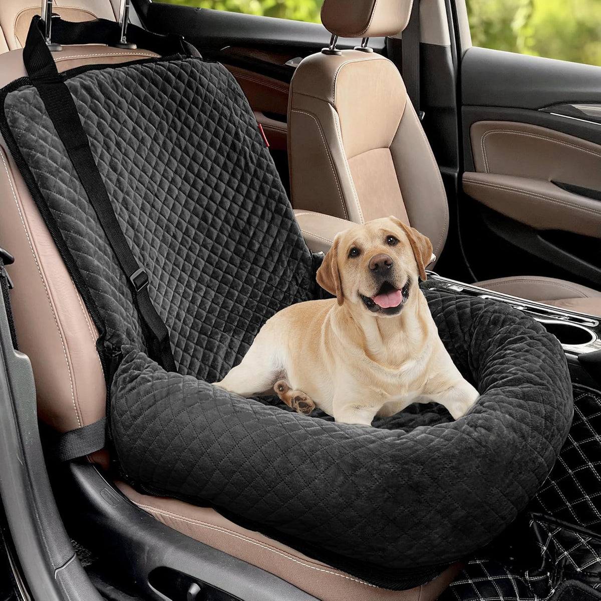 Dog Car Seat for Small Medium Dogs,Detachable Washable
