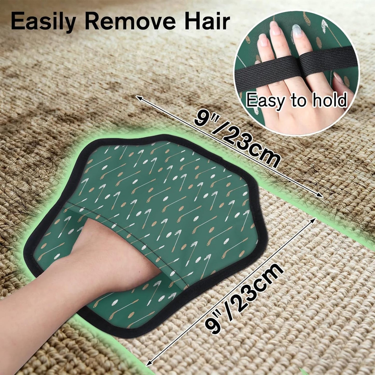 Pet Hair Removal Glove for Dogs Cats Reusable Washable Set