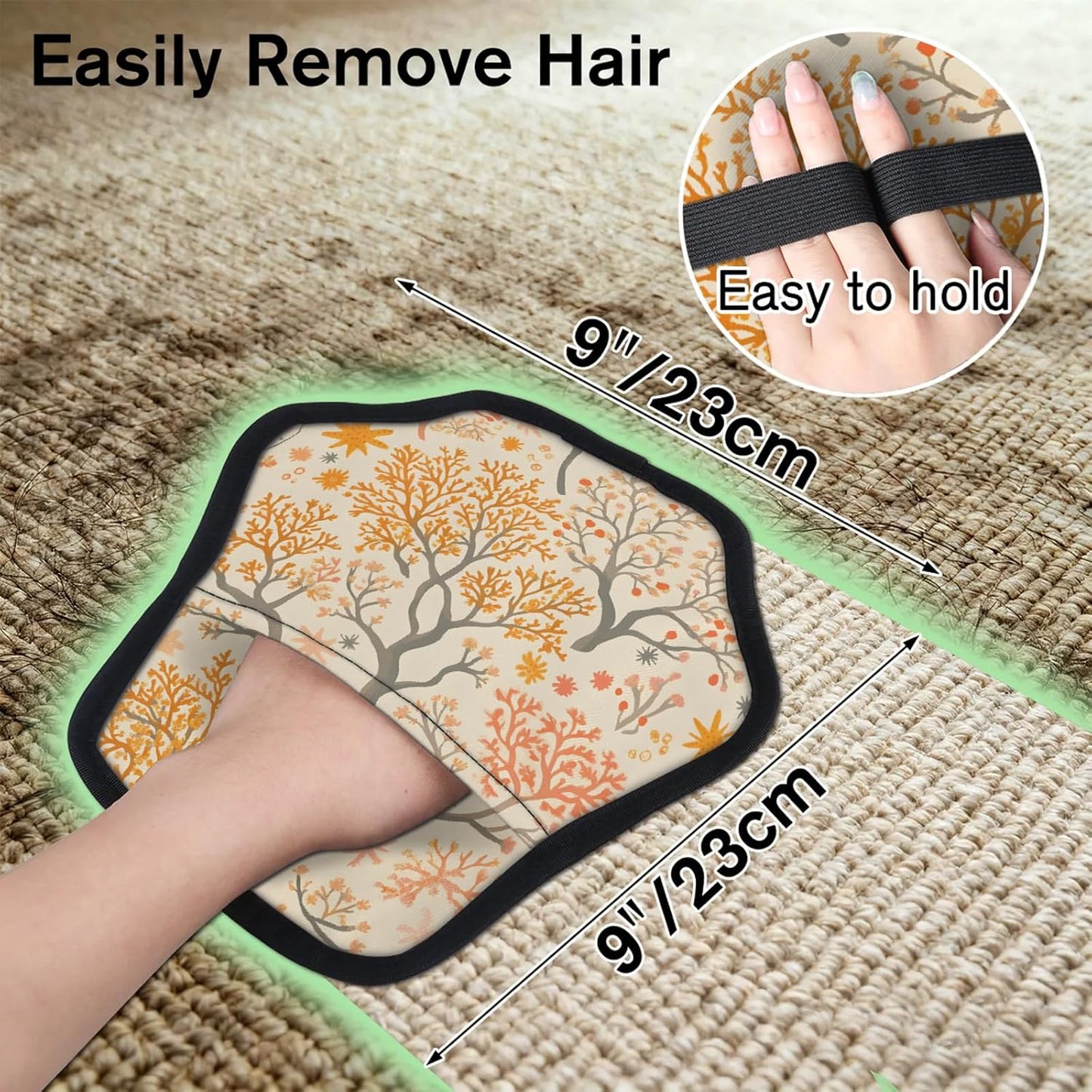 Pet Hair Removal Glove for Dogs Cats Reusable Washable Set