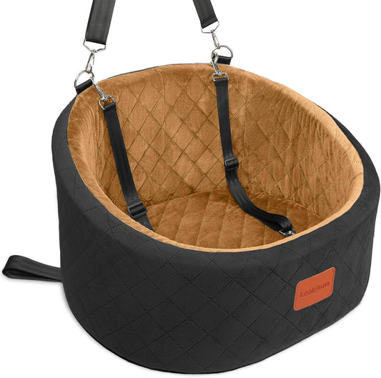 Dog Car Seat for Small Dogs Up to 30 Lbs,Ultra Soft Fabric