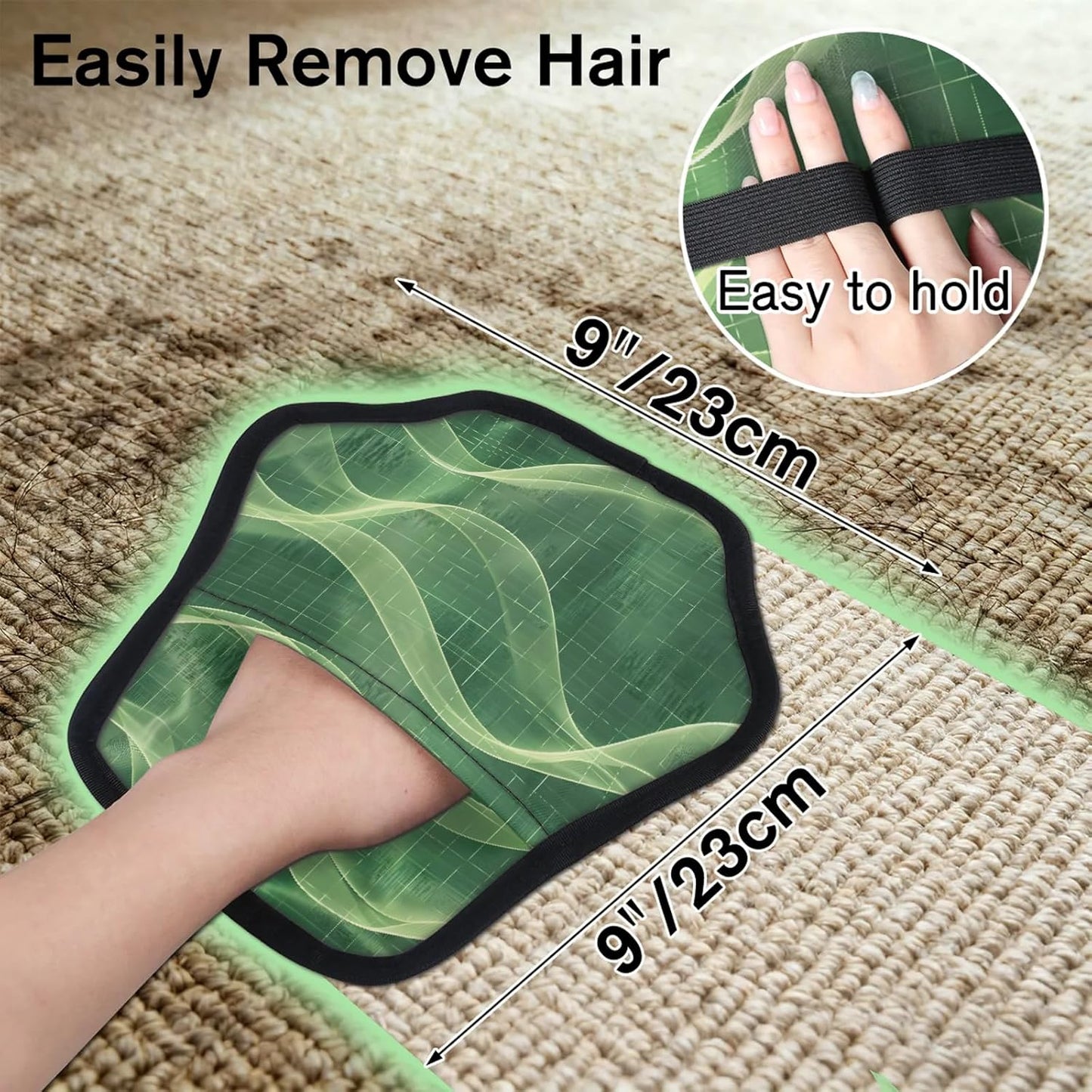 Pet Hair Removal Glove for Dogs Cats Reusable Washable Set