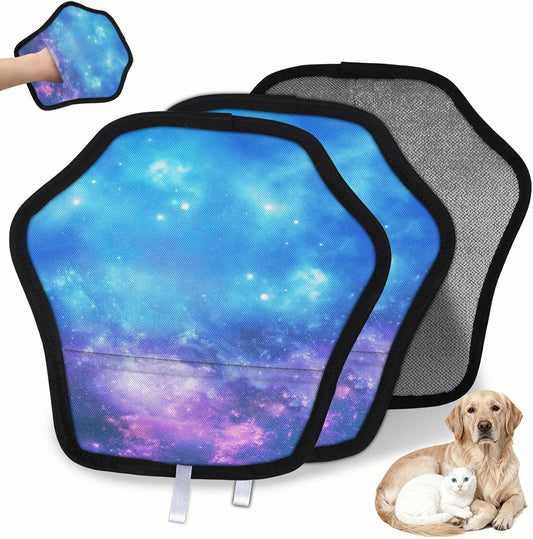 Pet Hair Removal Glove for Dogs Cats Reusable Washable Set