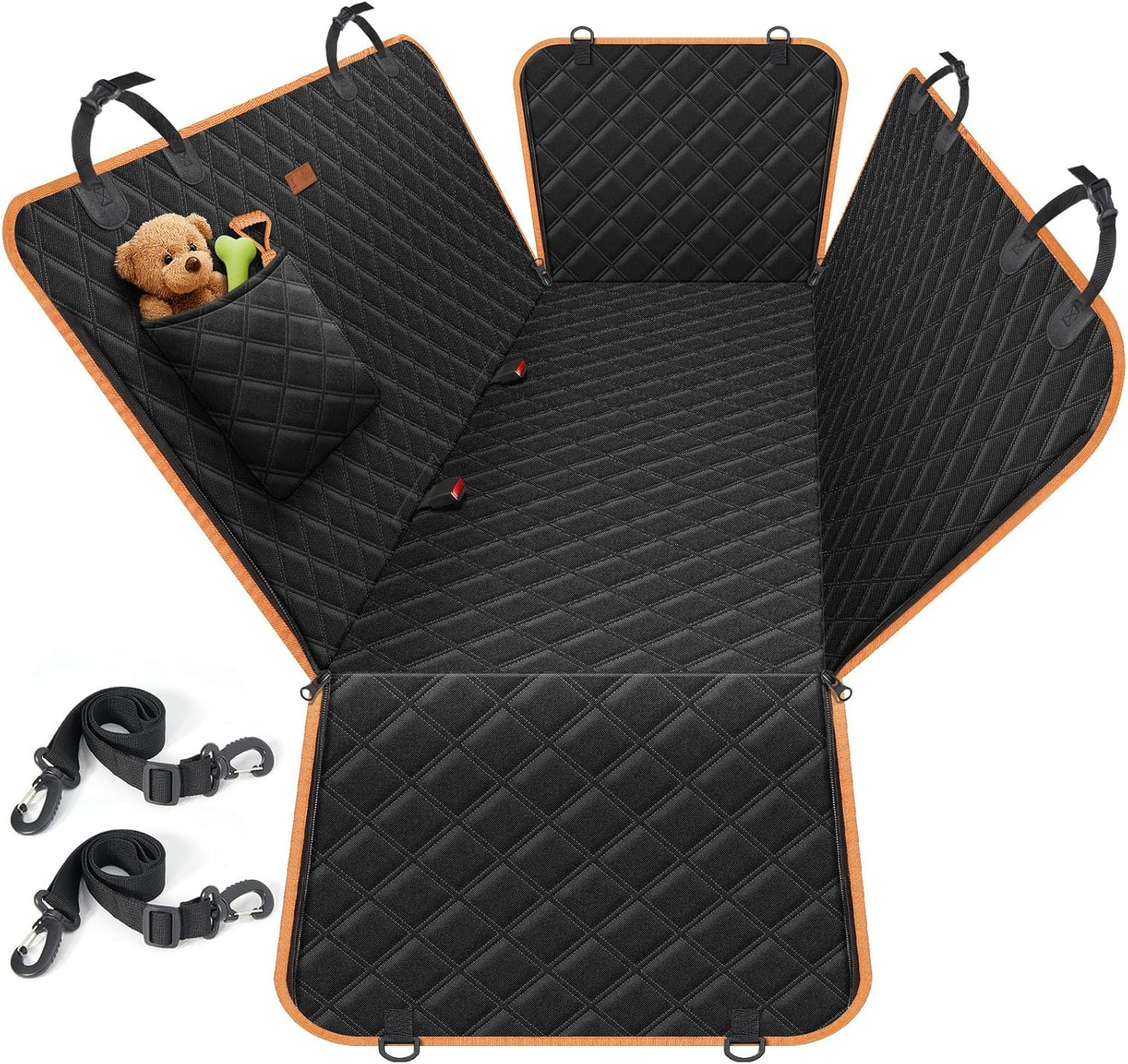 Dog Seat Cover, Upgrade Large Back Seat Pet Seat Cover
