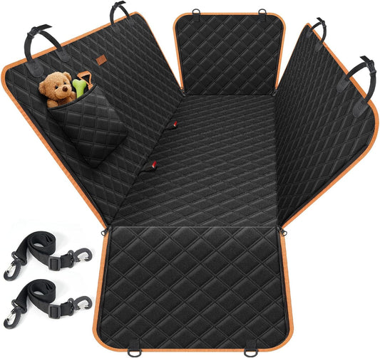Dog Seat Cover, Upgrade Large Back Seat Pet Seat Cover
