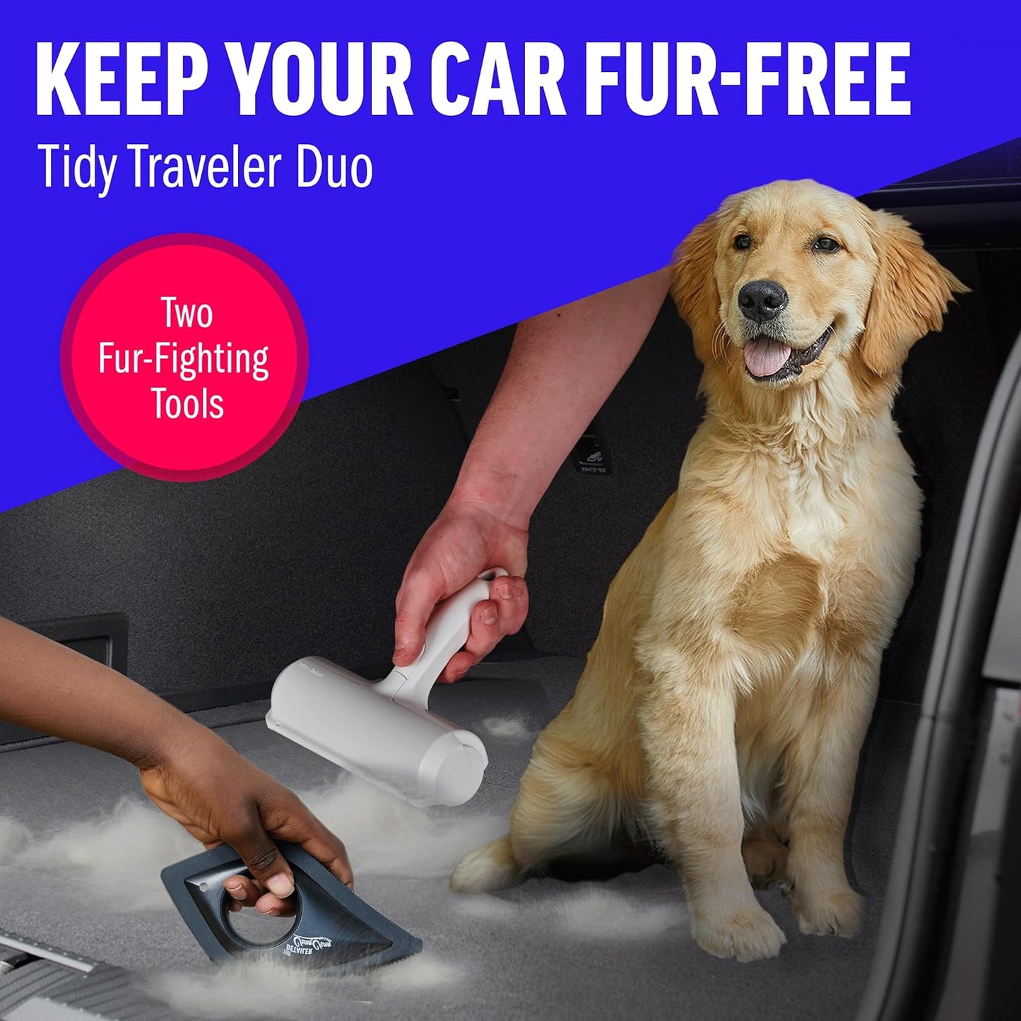 & Detailer Bundle - Pet Hair Remover and Reusable Lint