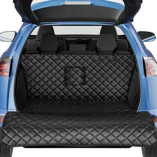 SUV Cargo Liner for Dogs, PU Leather Waterproof Pet Cargo
