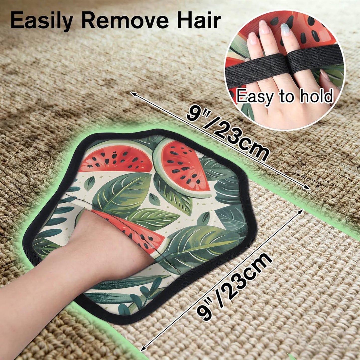 Pet Hair Removal Glove for Dogs Cats Reusable Washable Set