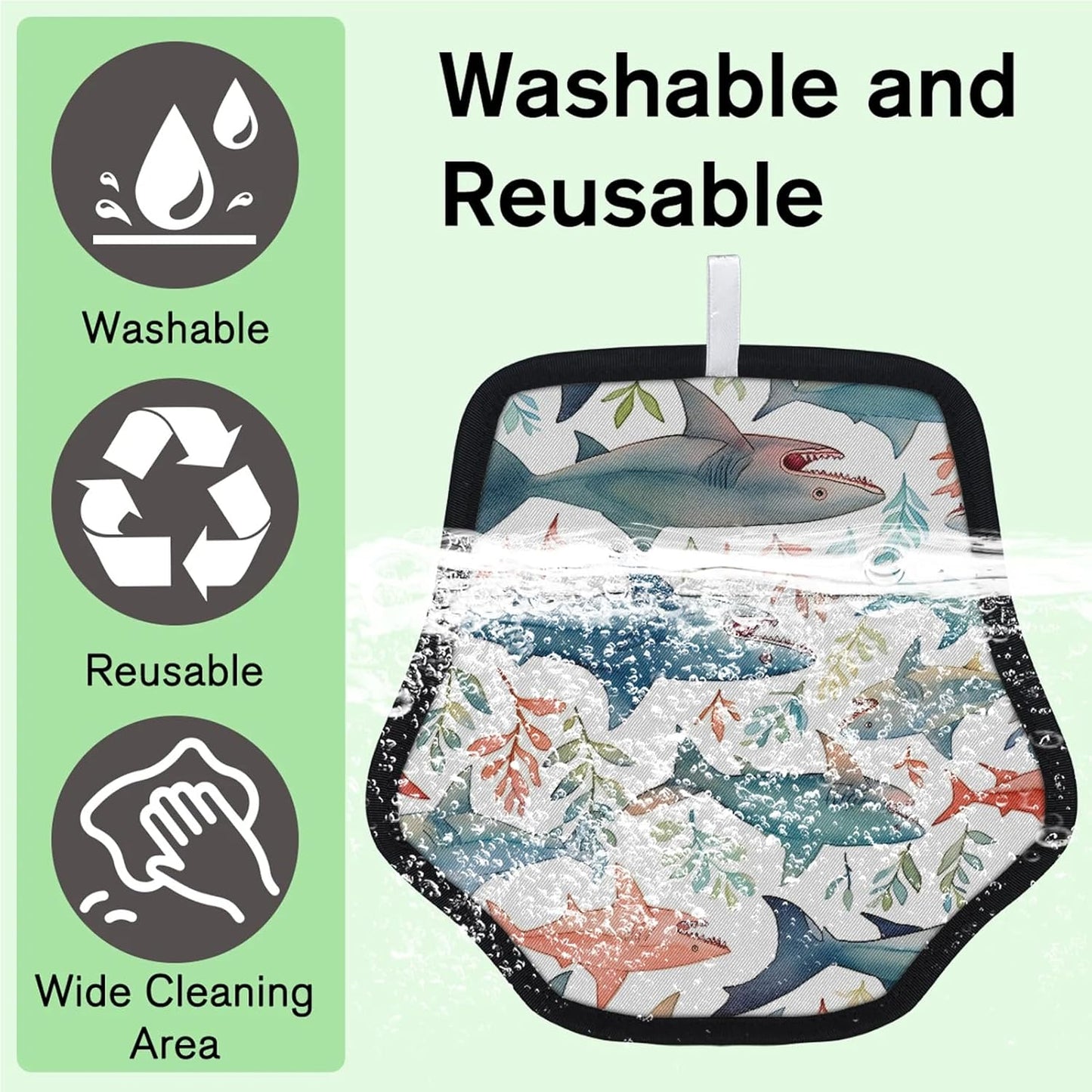 Pet Hair Removal Glove for Dogs Cats Reusable Washable Set