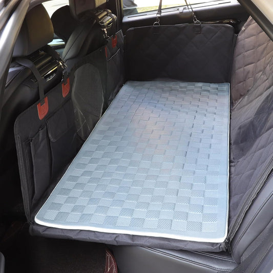 Non-Slip Pet Bed Mat for Back Seat Extender, Hair Resistant