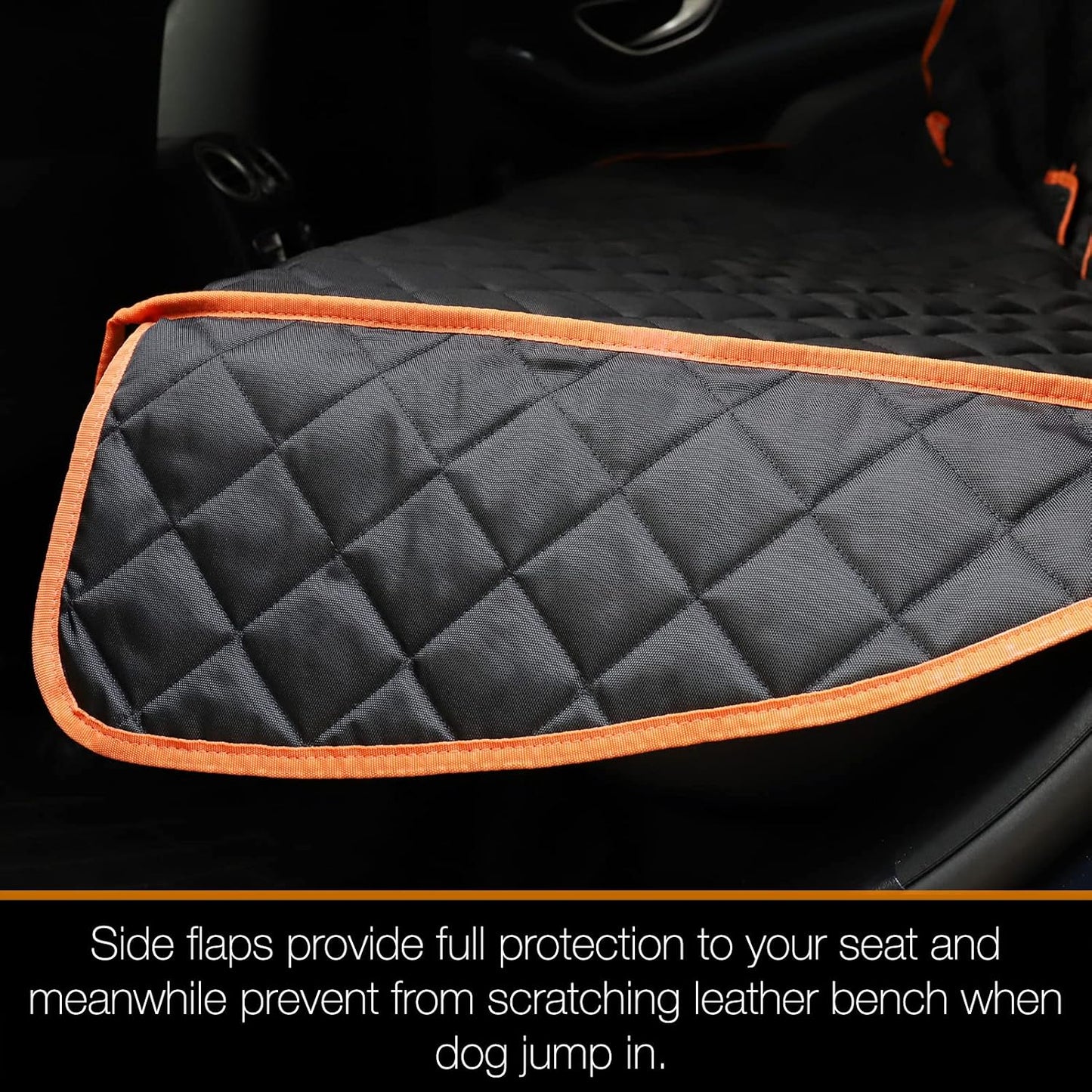 Dog Car Seat Cover for Back Seat of Trucks Ford