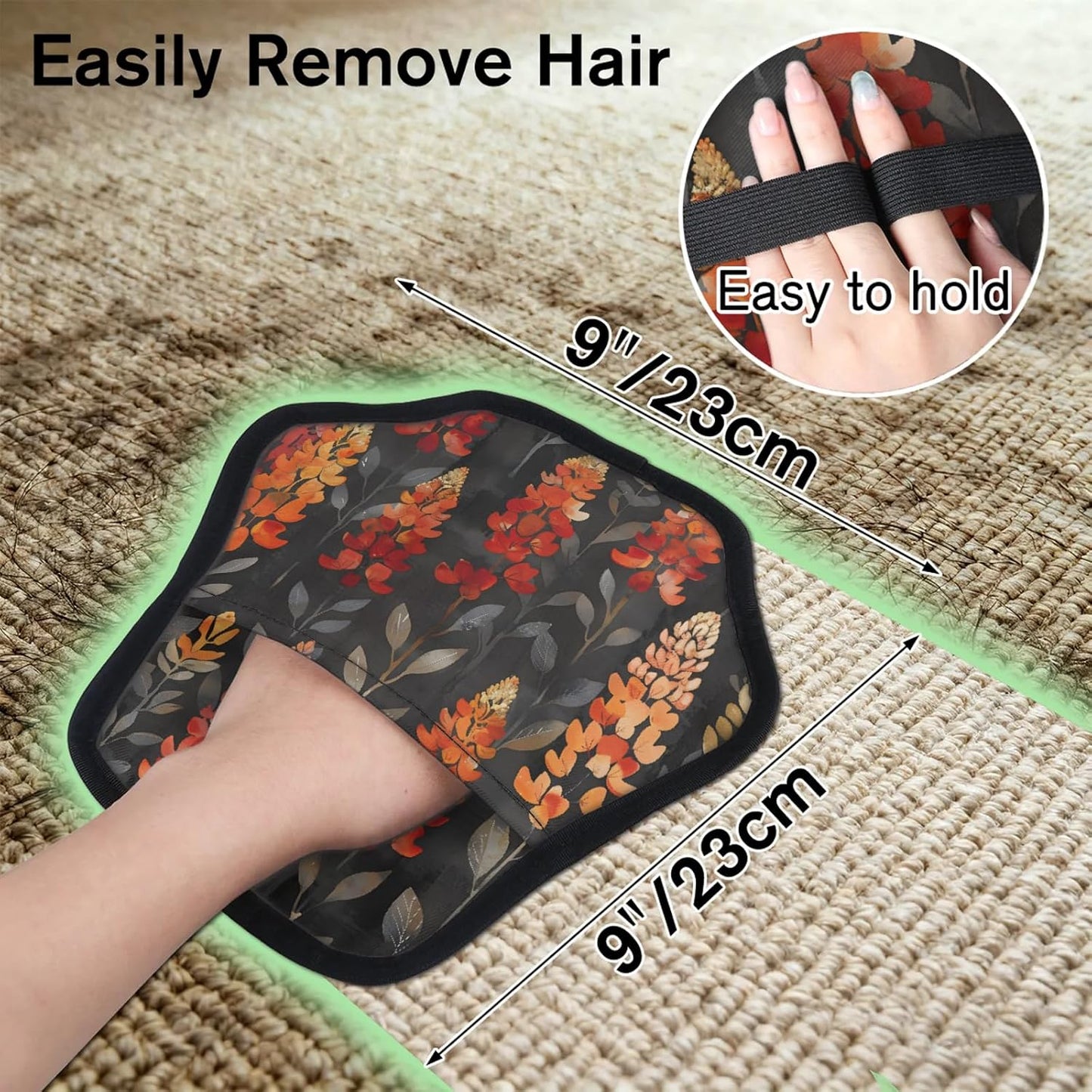 Pet Hair Removal Glove for Dogs Cats Reusable Washable Set
