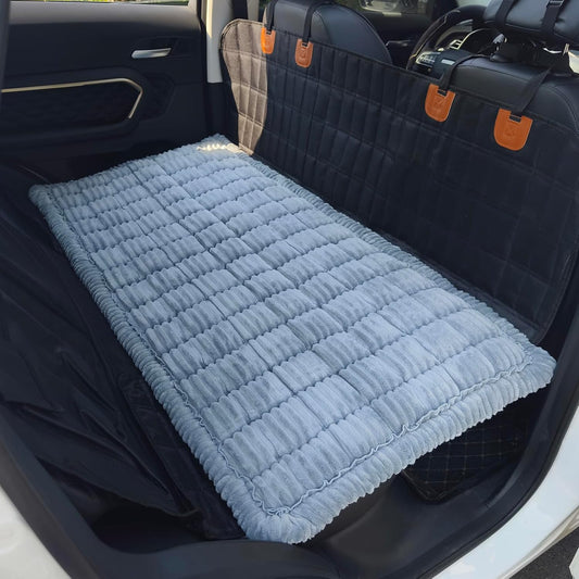 Dog Bed for Car, Backseat Pet Bed Mat, Dog Seat Cover for