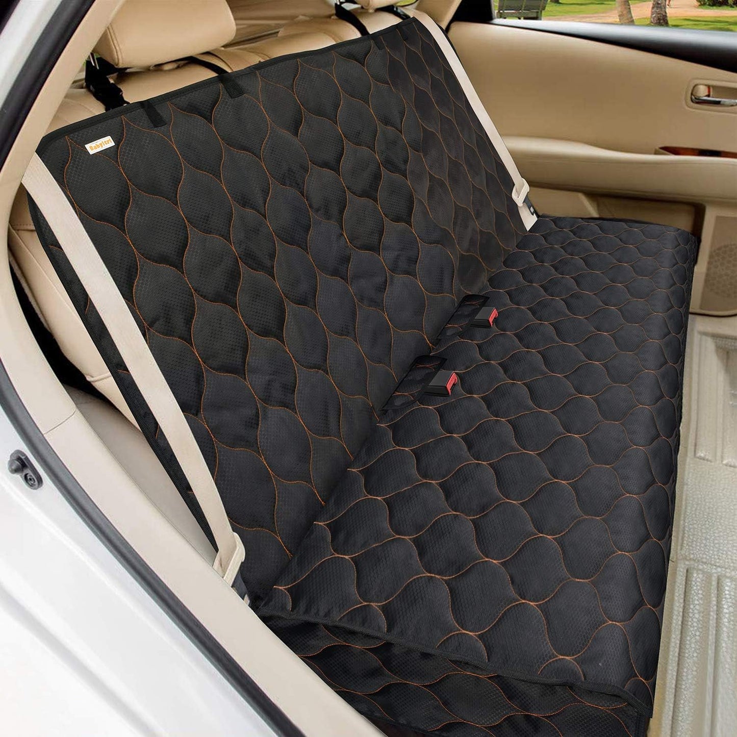 Dog Car Seat Cover Waterproof Pet Bench Seat Cover Nonslip