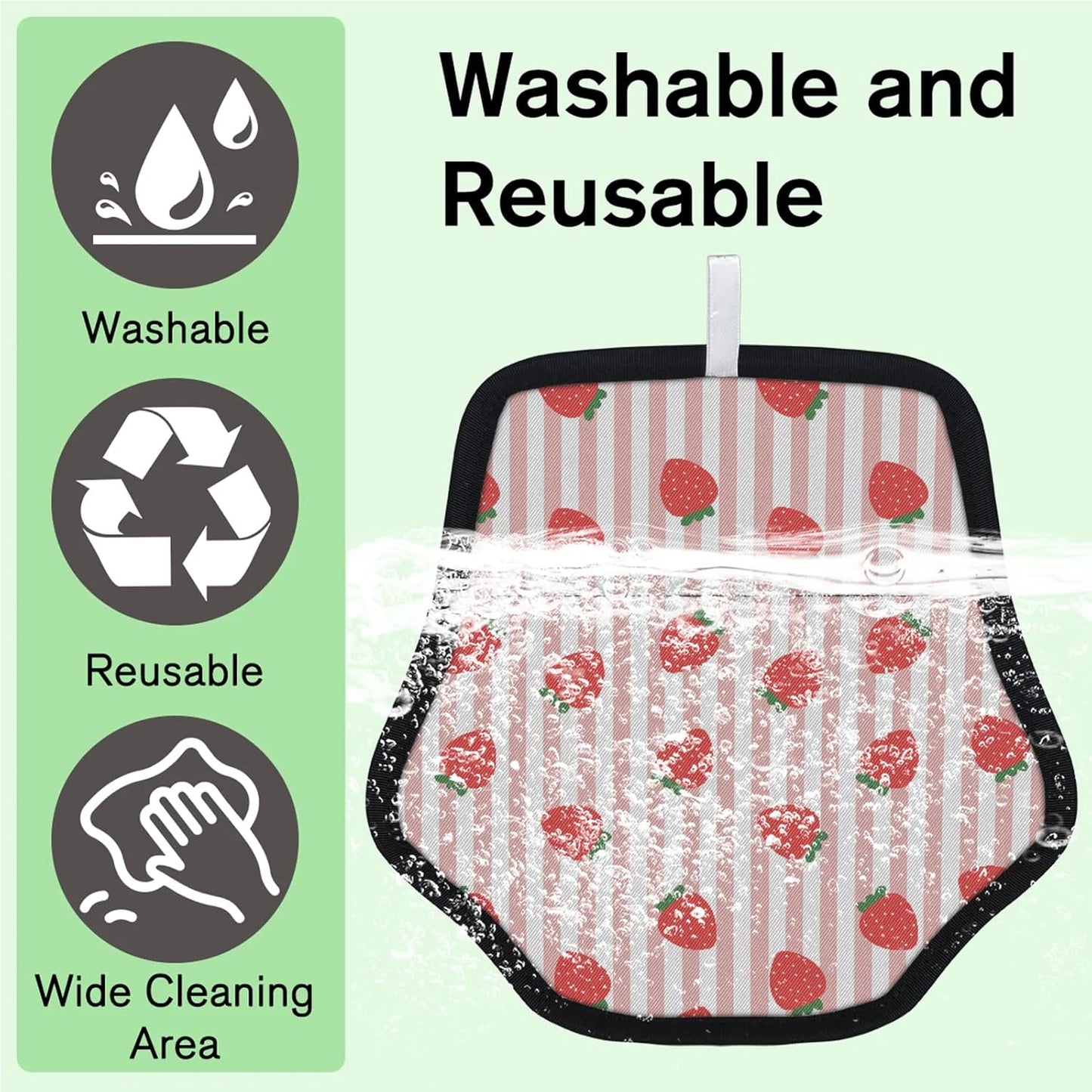Pet Hair Removal Glove for Dogs Cats Reusable Washable Set