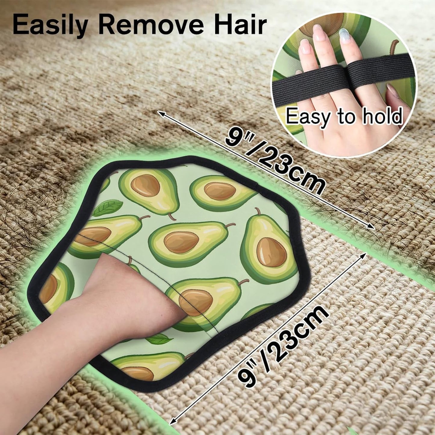 Pet Hair Removal Glove for Dogs Cats Reusable Washable Set