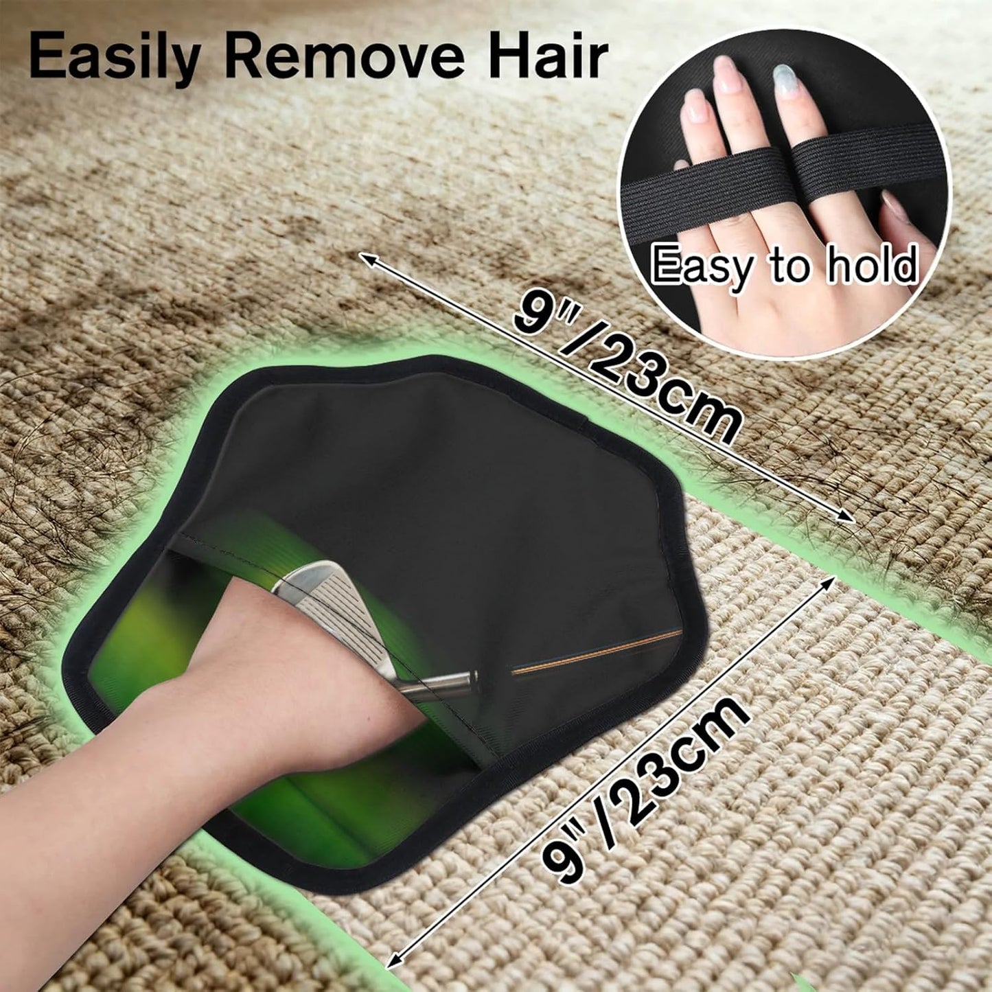 Golf Ball Sport Grass 2Pcs Electrostatic Reusable Pet Hair