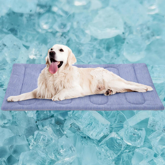 Cooling Mat for Large Dogs - Double-Sided Waterproof &