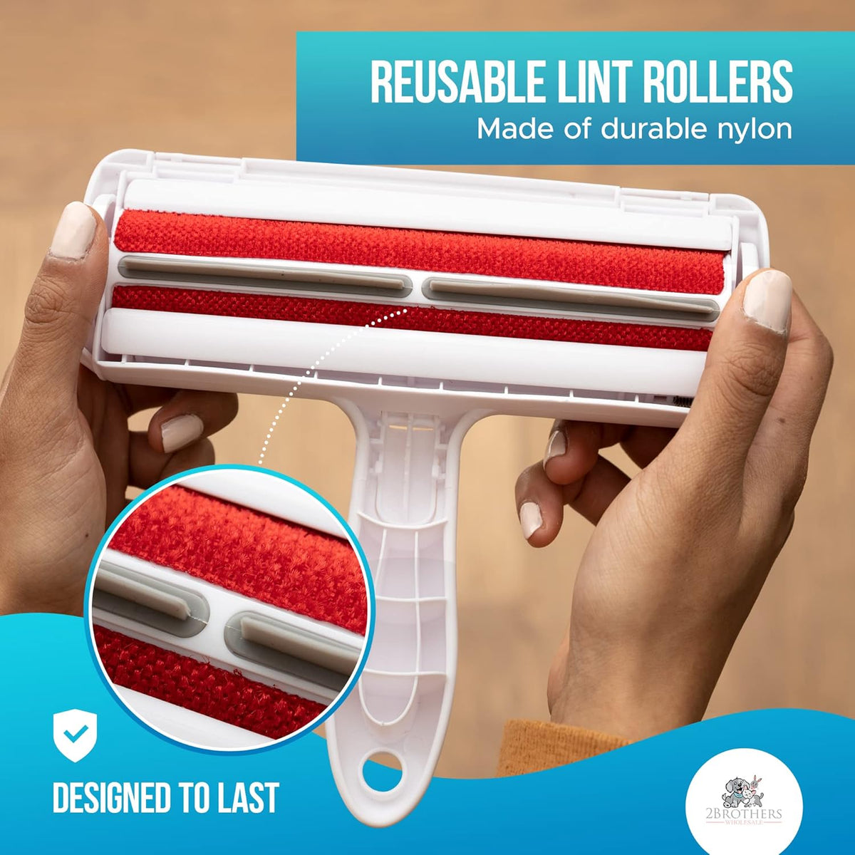 Couch Pet Hair Removal Tool and Roller - Reusable
