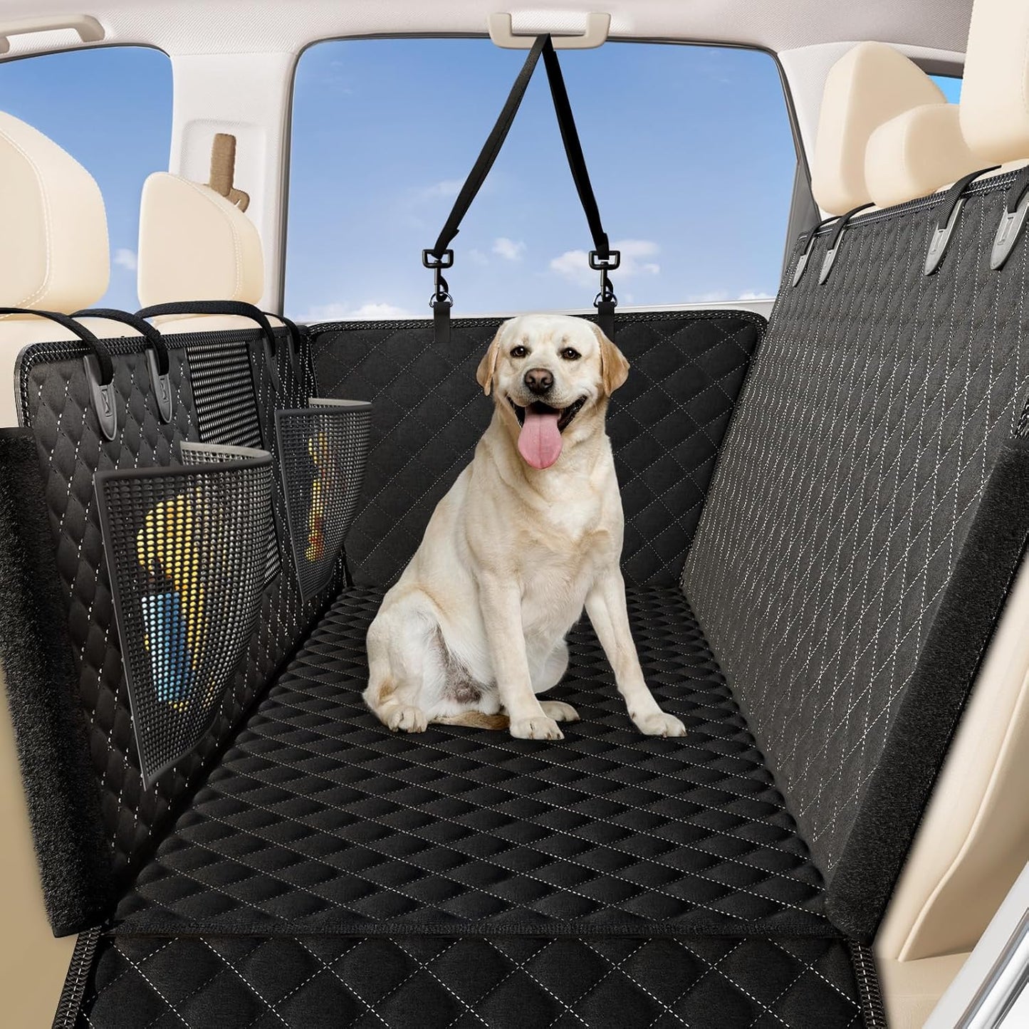 2025 Upgrade Dog Car Seat Cover - Anti-Scratch, Passenger