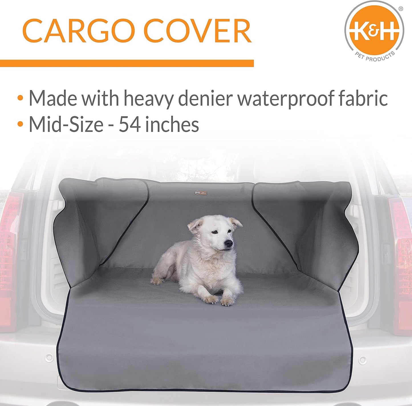 Economy Cargo Cover Gray 54 Inches Standard/Mid-Size Vehicle