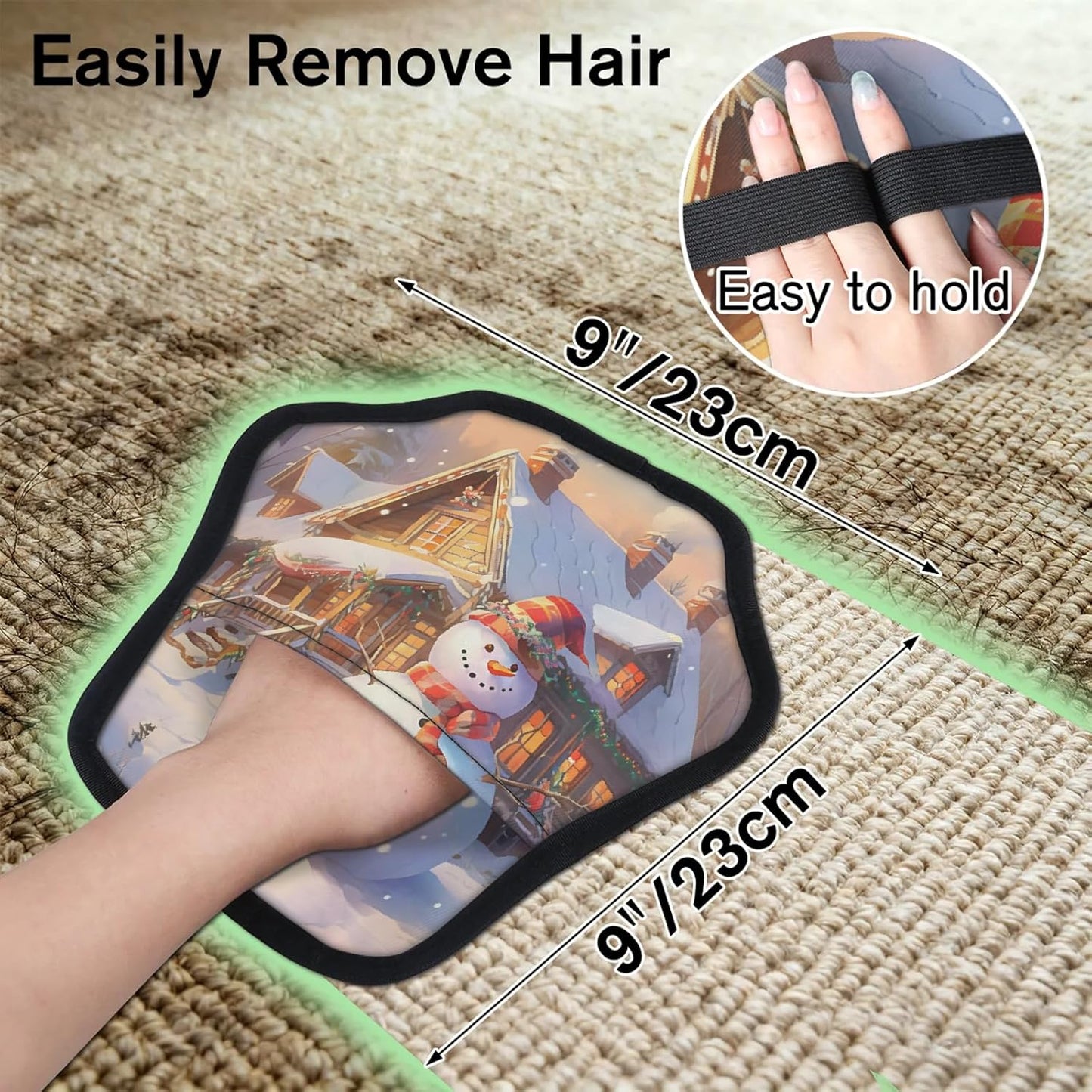 Pet Hair Removal Glove for Dogs Cats Reusable Washable Set