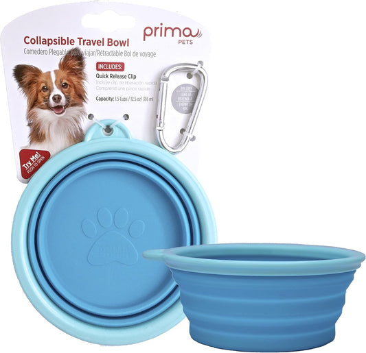 Prima Pet Expandable/ Collapsible Silicone Food & Water